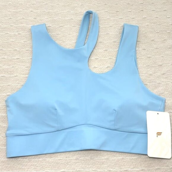 NWT Fabletics Callie Medium Impact Sports Bra BLUE  Size 1X/16-18 - Picture 1 of 1